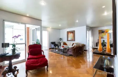 Apartamento com 3 quartos à venda na alameda dos aicás, 927, moema, são paulo, 195 m2 por r$ 3.000.000