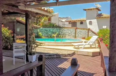 Casa em condomínio fechado com 5 quartos à venda na das conchas, 6, alto de búzios, armação dos búzios, 205 m2 por r$ 1.795.000