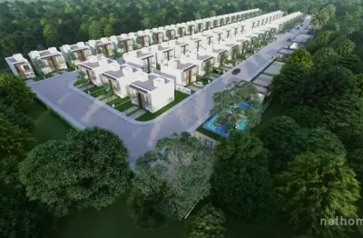 Casa em condomínio fechado com 2 quartos à venda na conceição de itanhaem, 2450, jardim coronel, itanhaém, 82 m2 por r$ 340.000