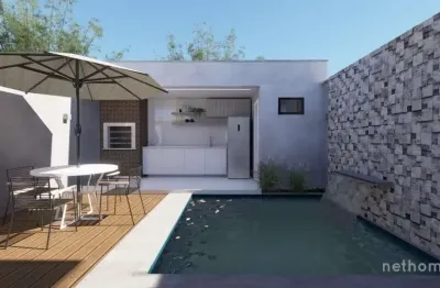Casa em condomínio fechado com 2 quartos à venda na conceição de itanhaem, 2450, jardim coronel, itanhaém, 82 m2 por r$ 340.000