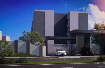 Apartamento com 2 quartos à venda na esmeraldo cassettari, 65, forquilhas, são josé, 40 m2 por r$ 307.990