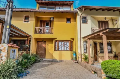 Casa em condomínio fechado com 2 quartos à venda na avenida edgar pires de castro, 1286, hípica, porto alegre, 191 m2 por r$ 427.000