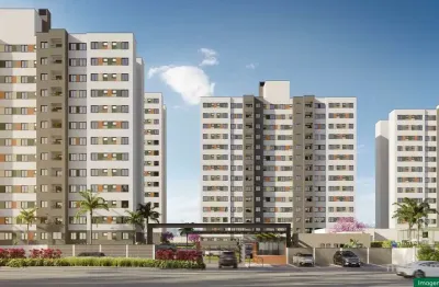Apartamento com 2 quartos à venda na avenida antônio fidelis, 102, parque amazônia, goiânia, 50 m2