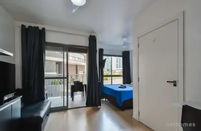 Apartamento com 1 quarto à venda na Avenida Santo Amaro, 1342, Vila Nova Conceição, São Paulo, 27 m2 por R$ 450.000