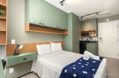Apartamento com 1 quarto à venda na rua frei caneca, 645, consolação, são paulo, 19 m2 por r$ 360.000