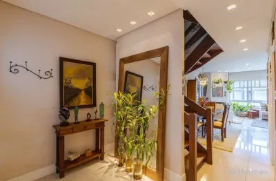 Casa em condomínio fechado com 3 quartos à venda na rua attílio bilibio, 120, jardim carvalho, porto alegre, 218 m2 por r$ 1.600.000