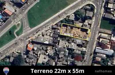 Terreno à venda na Rua Cruzeiro do Sul, 2745, Santa Tereza, Porto Alegre, 1210 m2 por R$ 620.000