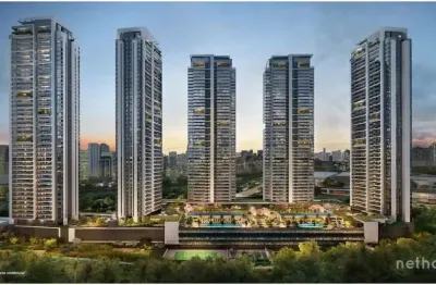 Apartamento com 4 quartos à venda na avenida marginal do rio pinheiros, 14500, real parque, são paulo, 326 m2 por r$ 8.614.519