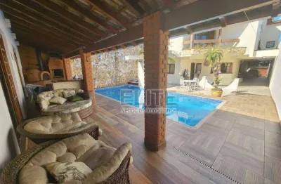 Sobrado alto padrão piscina e aquecimento solar - 4 suítes à venda, 495m² campestre - santo andré/sp