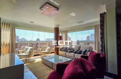 Apartamento com 3 dormitórios para alugar, 169 m² por r$ 9.913,61/mês - jardim - santo andré/sp