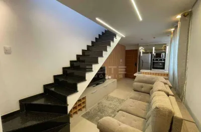 Cobertura à venda, 86 m² por r$ 755.000,00 - santa maria - santo andré/sp
