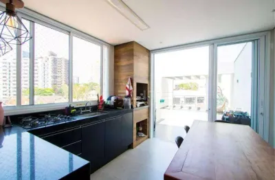 Apartamento cobertura à venda com elevador 3 dormitórios, 141 m² por r$ 920.000 - vila santa teresa - santo andré/sp