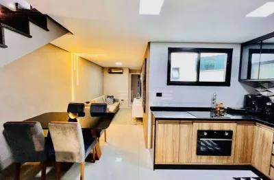 Cobertura com 2 dormitórios à venda, 120 m² por r$ 800.000,00 - campestre - santo andré/sp
