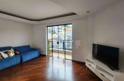 Apartamento com 3 dormitórios para alugar, 104 m² por r$ 3.924,00/mês - campestre - santo andré/sp