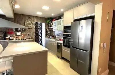 Apartamento com 2 dormitórios para alugar, 127 m² por r$ 8.453,48/mês - vila gilda - santo andré/sp