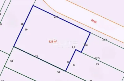 Terreno com galpão à venda, 561 m² por r$ 1.100.000 - vila curuçá - santo andré/sp