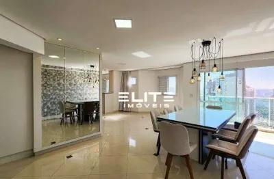 Apartamento com 4 dormitórios à venda, 198 m²  - jardim - santo andré/sp