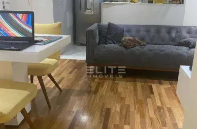 Apartamento com 2 dormitórios para alugar, 53 m² por r$ 3.675,00/mês - silveira - santo andré/sp