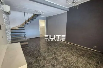 Sobrado com 3 dormitórios para alugar, 125 m² por r$ 3.049,20/mês - campestre - santo andré/sp