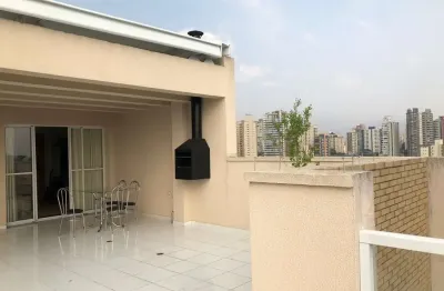 Cobertura com 3 dormitórios à venda, 156 m² por r$ 1.200.000,00 - campestre - santo andré/sp