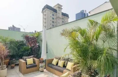 Cobertura com 3 dormitórios à venda, 180 m² por r$ 945.000,00 - jardim - santo andré/sp