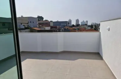 Cobertura com 3 dormitórios à venda, 172 m² por r$ 940.000,00 - campestre - santo andré/sp
