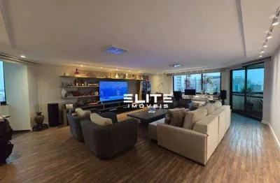 Apartamento com 4 dormitórios para alugar, 324 m² por r$ 20.622,46/mês - jardim - santo andré/sp