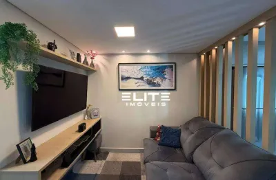 Cobertura com 2 dormitórios à venda, 107 m² por r$ 750.000,00 - vila assunção - santo andré/sp