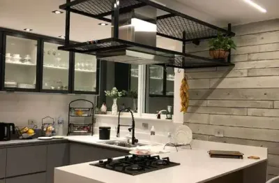 Apartamento triplex com 1 dormitório à venda, 148 m² por r$ 1.485.000,00 - jardim - santo andré/sp