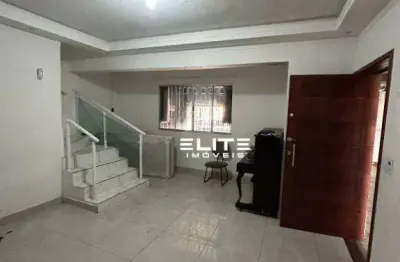 Sobrado com 3 dormitórios para alugar, 218 m² por r$ 4.427,46/mês - vila assunção - santo andré/sp