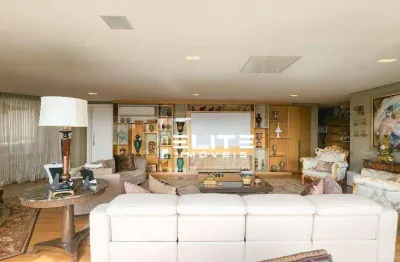 Apartamento com 4 dormitórios para alugar, 341 m² por r$ 26.036,86/mês - vila alpina - santo andré/sp