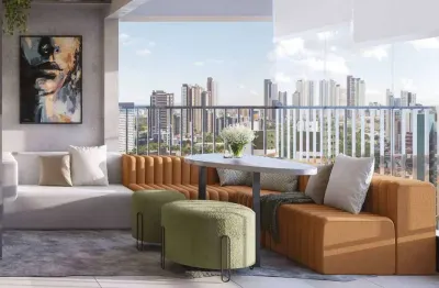 Studio com 1 dormitório à venda, 30 m² por r$ 355.577,40 - jardim - santo andré/sp