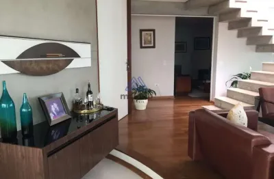 Cobertura com 3 dormitórios à venda, 400 m² por r$ 3.530.000,00 - jardim - santo andré/sp