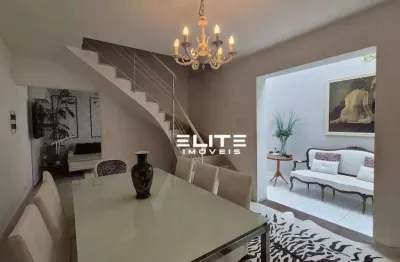 Sobrado para alugar, 305 m² por r$ 10.146,38/mês - jardim - santo andré/sp
