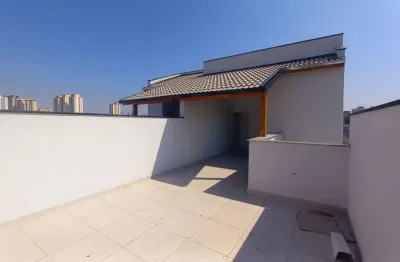 Cobertura com 2 quartos à venda, 104 m² por r$ 419.990 - vila humaitá - santo andré/sp