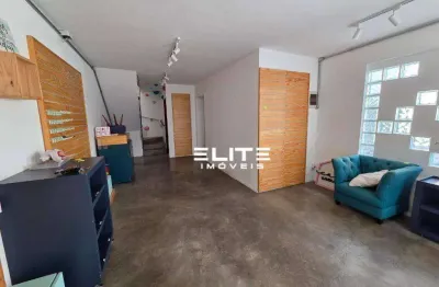 Salão para alugar, 100 m² por r$ 7.700,01/mês - jardim - santo andré/sp