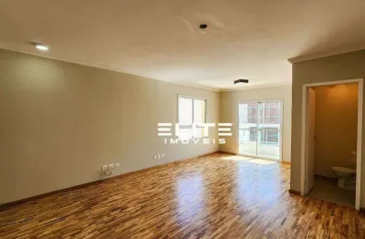 Apartamento com 3 dormitórios para alugar, 130 m² por r$ 6.395,08/mês - jardim bela vista - santo andré/sp