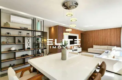 Apartamento com 3 dormitórios à venda, 153 m² - jardim - santo andré/sp