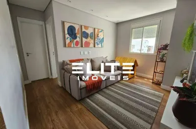 Apartamento a venda de 81 metros² 3 dormitórios, 2 vagas no bairro campestre em santo andré