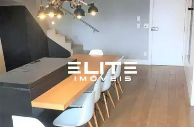 Cobertura com 2 dormitórios à venda, 130 m² por r$ 1.230.000,00- vila guiomar - santo andré/sp