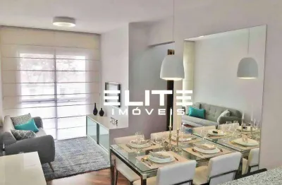 Apartamento com 2 dormitórios à venda, 62 m² por r$ 672.000,00 - campestre - santo andré/sp