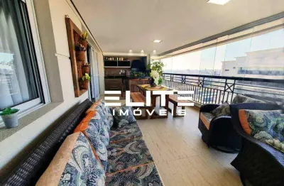 Apartamento com 3 dormitórios à venda, 168 m² por r$ 2.350.000,00 - jardim - santo andré/sp