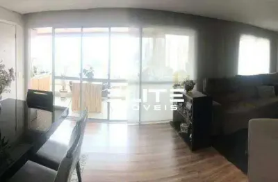 Apartamento com 3 dormitórios à venda, 128 m² centro - santo andré/sp