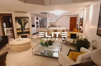 Apartamento duplex com 2 dormitórios à venda, 169 m² por r$ 1.890.000,00 - jardim - santo andré/sp