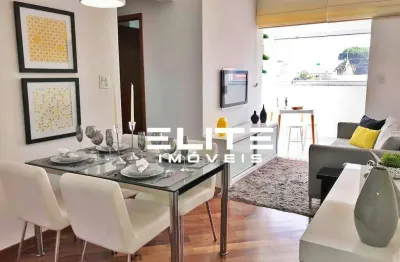 Apartamento com 2 dormitórios à venda, 60 m² por r$ 549.000,00 - campestre - santo andré/sp