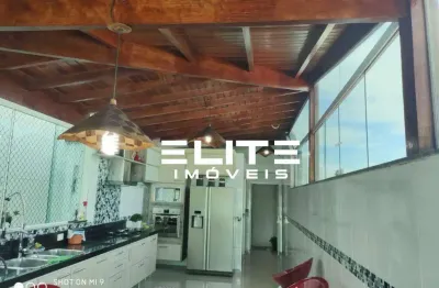 Cobertura com 3 dormitórios à venda, 156 m² por r$ 750.000,00 - vila alzira - santo andré/sp