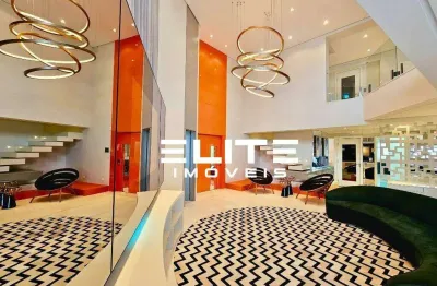 Cobertura para alugar, 772 m² por r$ 38.869,25/mês - vila bastos - santo andré/sp