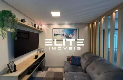 Cobertura com 2 dormitórios à venda, 107 m² por r$ 750.000,00 - vila assunção - santo andré/sp