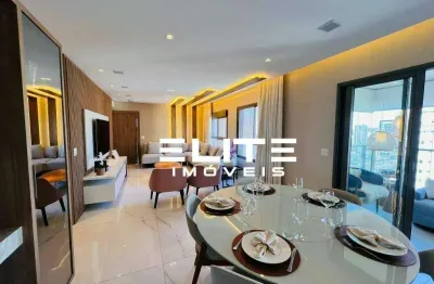 Apartamento no bairro jardim com 153 mts - totalmente mobiliado !