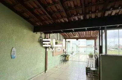 Cobertura à venda, 125 m² por r$ 515.000,00 - paraíso - santo andré/sp